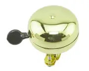 DING DONG Bicycle Bell 60MM Shiny Gold Lowrider BMX Beach Cruiser Bikes.
