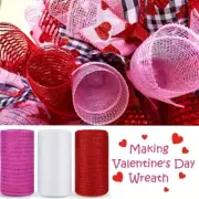 Mesh Ribbon and Party Decorations Wide Present Wrapping Ribbon