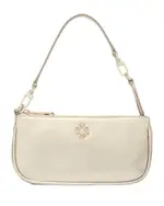 Maje Metallic Leather Clutch