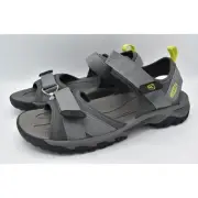 Keen Mens Size 13 Targhee III Open Toe H2 Steel Grey Sandals Shoes