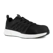 Reebok Work Women's Fusion Flexweave Composite Toe Athletic Work Shoe Black/Whit