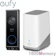 eufy Security Dual Cam 2K Wireless Video Doorbell E340 Home Camera System IP65