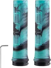 Generic Handlebar Grips Shock Absorbing Cover for 22.2mm Handlebar (Light Blue)