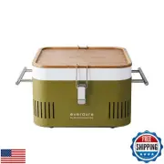 Everdure Cube Portable Charcoal Grill, Tabletop BBQ, Perfect Tailgate, Beach,