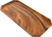 Walnut Octagonal Plate Breakfast Trays Makeup Pallete Jewlery Tray Fruit Tray Cake Plate Ring Storage Tray Jewelry Storage Tray Jewelry Display Tray Home Jewelry Tray Storage Trays