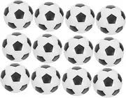 EXHUMKY 12pcs Foosball Replacement Balls Realistic Soccer Design for Tabletop Football Games for Home and Office Entertainment Compatibility for All Foosball Tables