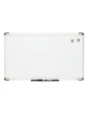 [Quartet] 76X45Cm Wall Mountable Magnetic Whiteboard/Aluminium Frame/Picture/Marker/Magnet
