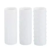 Polymer Clay Roller,3pcs Polymer Clay Texture Roller Pottery Stamps