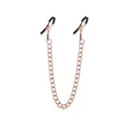Bound DC2 Alligator-Style Nipple Clamps with Chain
