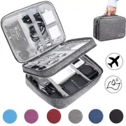 1X Cable Organizer Bag Charger USB Electronic Accessories Storage Travel Case