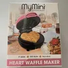 My Mini Waffle Maker Heart Free Shipping*