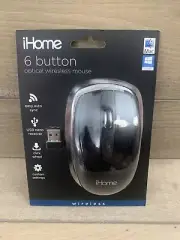 iHome Wireless Mouse Mac Microsoft Windows TRAVEL GAMING MOUSE PC OR LAPTOP. New