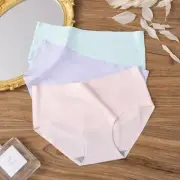 Traceless lce Silk Panty Seamless Women Panty Breathable Triangle Panty Summer