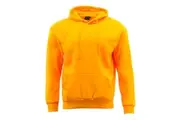 Adult Men's Unisex Basic Plain Hoodie Jumper Pullover Sweater Sweatshirt - Yellow