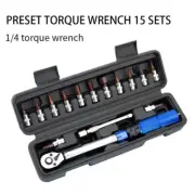 Bicycle Torque Wrench Set 1/4" 2-24nm Sleeve Removal Ratchet Auto Repair Tool