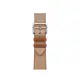 Apple Watch Hermès - 41 公釐 Gold/Écru 金色配淺米色 Toile H Single Tour 錶帶