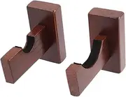 iplusmile Baseball Bat Display Rack Bat Rack Baseball Bats Softball Wall Mount Baseball Holders for Display Bat and Case Stick Stand Brown Wooden