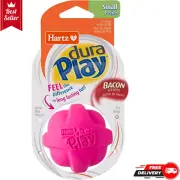 Hartz DuraPlay Bacon Scented Small Dog Toys, Assorted Colors, Durable & Fun