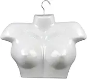 Stylish Female Mannequin Torso Display Stand for Clothing Presentation , White Color