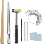 Ring Sizer Mandrel Ring Making Tool Ring Shaper Tool Fix Bent Rings Metal Size M