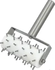 Pizza Dough Docker Roller Pins Pastry Dough Tool, Stainless Steel Handle Roller Pin Puncher For Cake Pie Cookies Bread Pastry Baki SZRH