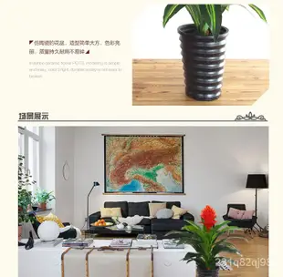 【新品】假花鴻運當頭假樹仿真植物盆栽塑料落地花大型室內樹客廳擺設裝飾