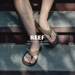 REEF CUSHION系列 加強防震舒適男款夾腳拖涼鞋 RF0A3FDIBTN
