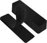 Heavy Duty Hook and Loop Strips with Adhesive, 16 Set 4"X1", Nylon Tape, Double-