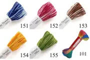 Sashiko thread 100M skein Bokashi Olympus/Daruma Japanese embroidery CottonFloss