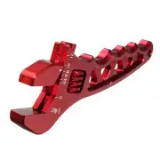3An-12An Adjustable Aluminum Alloy Wrench Fitting Tools Spanner Red