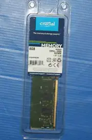 Crucial 8GB 288-Pin DDR4 2666 PC4 21300 SDRAM ECC Registered Server Memory Model
