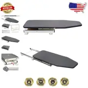 Retractable Pull-Out Ironing Board with Swivel for Compact Closet Spaces