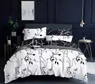 Tree Reversible Double/Queen/King/Super King Size Duvet/Doona/Quilt Cover Set (Q