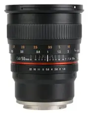 SAMYANG Single-Focus Standard Lens 50mm F1.4 Full Size for Fujifilm X New