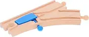 ifundom Boys and Girls's Wooden Track Toy The Tank Engine Trains Boys and Girls Train Track Set Wooden Railway Toy Plaything for Children