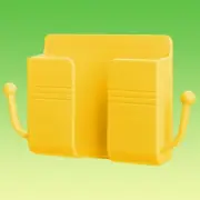 Wall Mounted Organizer Storage Box Remote Control Mobile Phone Plug Holder