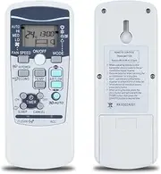 PZL RKX502A001 Replacement Remote Control Suitable for AC A/C Mitsubishi air Conditioner RKW502A200 RKX502A001 RKX502A017A RKX502A001C RKX502A001B RKX502A001F RKX502A001G RKX502A001P RKX502A001S