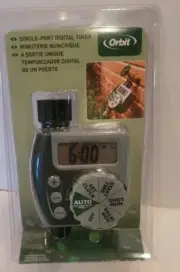 Orbit 1 Outlet Hose Faucet Timer Model 27729 New in Sealed Package