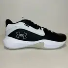 Under Armour Lockdown 7 Men's 10 Black Athletic Basketball Sneakers 3028512-002