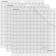 12X12 Standardgrip Cutting Mats for Silhouette Cameo 4/3/2/1(3 Pack),Gridded Adh
