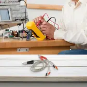 Clamp and Banana Plug LCR Meter Test Cable Repeatability and Low Resistance