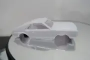 NEW AUTO WORLD THUNDERJET 1969 AMC AMX UNPAINTED WHITE SLOT CAR BODY!