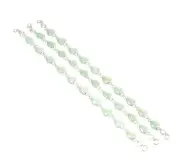 Wholesale 3PC 925 Solid Sterling Silver Aqua Chalcedony Bracelet Lot Q373