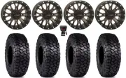 System 3 ST-3 15" Wheels Bronze 30" Intersect Tires Textron Wildcat XX