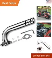 Exhaust Pipe Kit - Fits Predator 212cc 6.5HP - Easy Install - High Quality