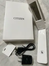 在飛比找Yahoo!奇摩拍賣優惠-CITIZEN 星辰錶三折式萬年曆檯燈