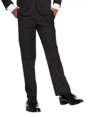 vkwear Boys Kids Juniors Slim Fit Flat Front Dress Pants Slacks Trousers