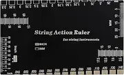 String Action Ruler,Stainless Steel Guitar Measuring Tool - Multifunctional Accessories for Mandolins and String Instruments (151/200)
