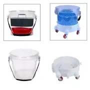 Car Washing Bucket Clear Cleaning Bucket