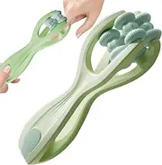 Hand Massage Roller - Elastic Tiger Mouth Finger Massager | Manual Massage Roller Tool | Double-Row Design Muscle Stick For 360-Degree Full Coverage Massage